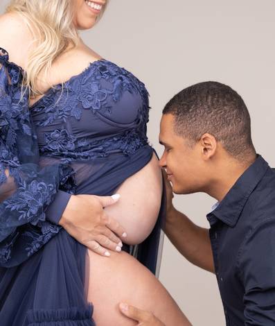 Gestante de Jaqueline & Diego à espera de Ravi