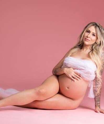 Gestante de Ana Laura & Willian à espera da Isabella 