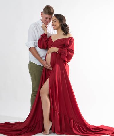 Gestante de Deise & Charles à espera da Maria Júlia 