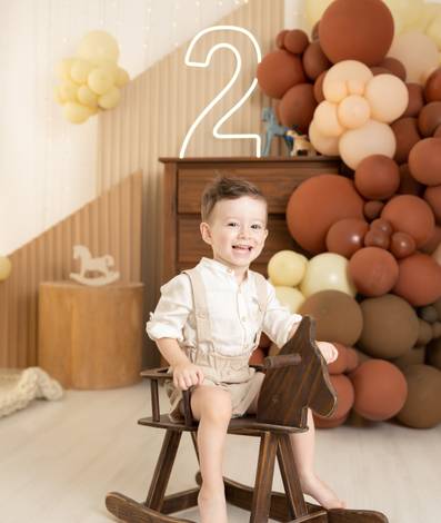 Tá de Parabéns infantil de Teodoro 2 anos 