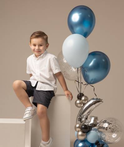 Tá de Parabéns infantil de Arthur - 4 Anos