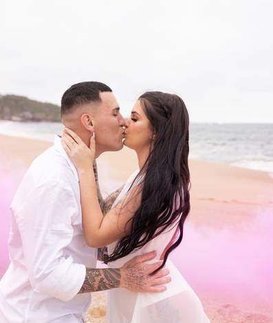 Gestante de Ensaio Revelação 