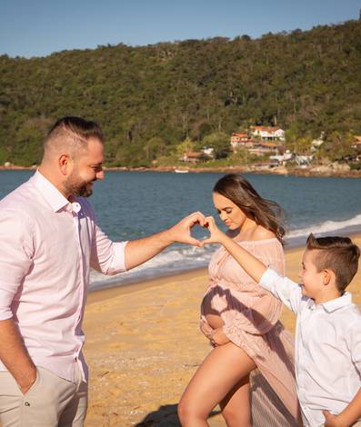 Gestante de Cássia + Dalvo = Liz