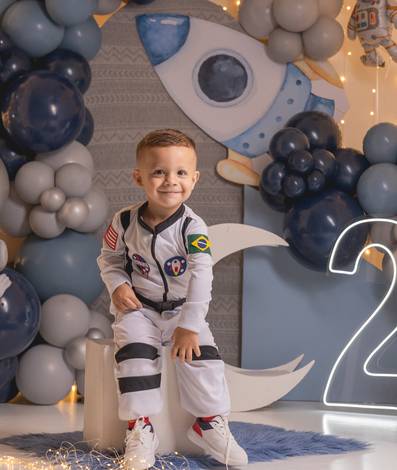 Tá de Parabéns infantil de Heitor 2 anos