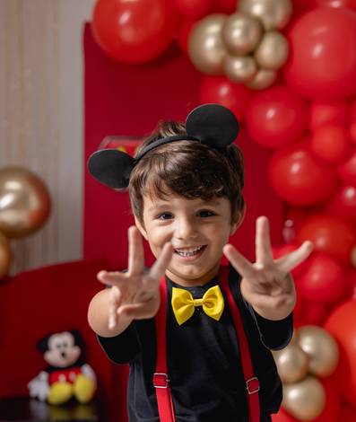 Tá de Parabéns infantil de Vini fez 3 anos