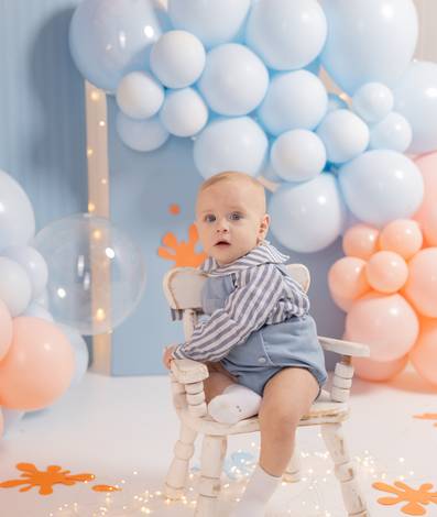 Tá de Parabéns infantil de Vitor 1  ano & Laura  3 anos