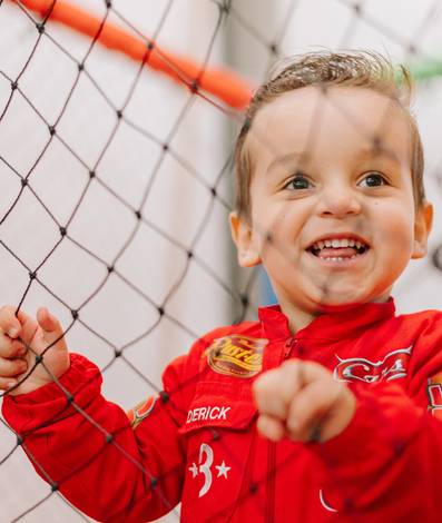 Infantil de 3 anos do Derick