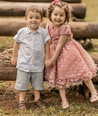 Família de Ensaio Infantil: Gêmeos Manu & Rodrigo