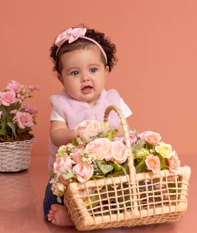 Família de Ensaio Infantil - Estúdio: Sofia
