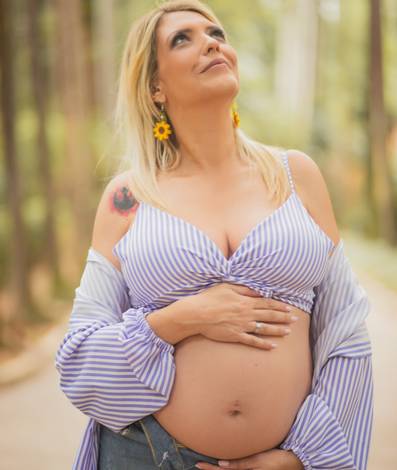 Gestante de Ensaio Gestante: Marcelle