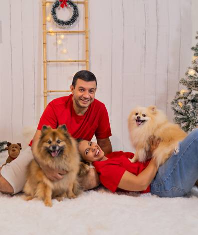 Família de Ensaio de Natal 2023