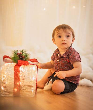 Família de Ensaio de Natal 2024: Júlia & Família