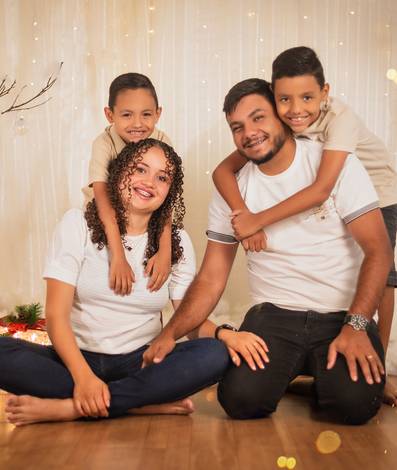 Família de Ensaio de Natal: Natália & Família