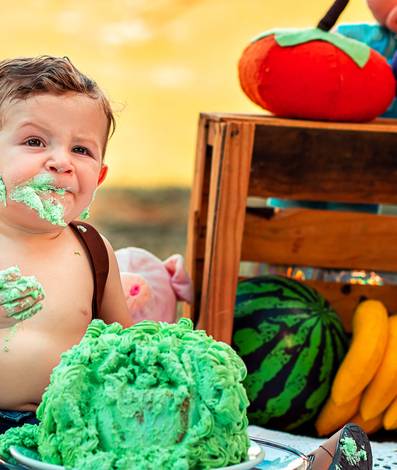Família de Smash the Cake - Arthur & Clarinha