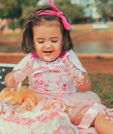 Família de Smash the Cake - Lavínia 2 aninhos