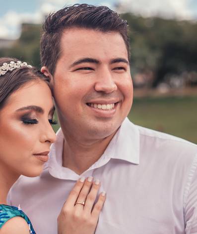 Casal de Casamento Civil: Luana e Sidney