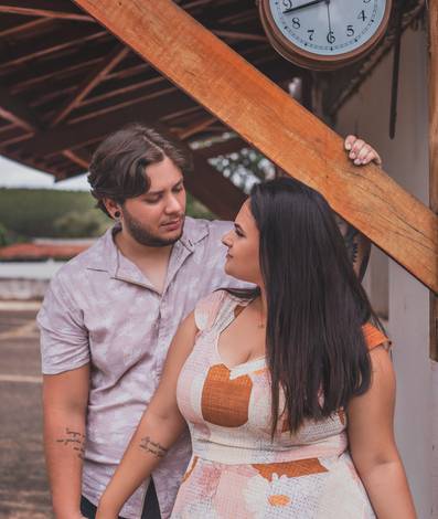 Casal de Pré-Wedding: Karol & Gui - Museu do Café