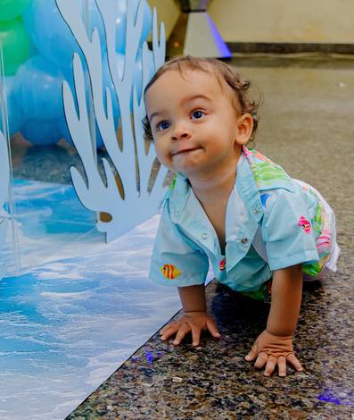 FESTA INFANTIL de FOTOGRAFIA AFETIVA DE FESTA INFANTIL EM IRAJA | PEDRO HENRIQUE NO FUNDO DO MAR