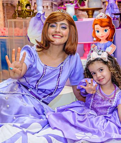 FESTA INFANTIL de FOTOGRAFIA AFETIVA DE FESTA INFANTIL NA TAQUARA | PRINCESA SOPHIA