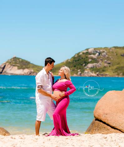 Gestante de Maria Elisa esperando Maria Júlia