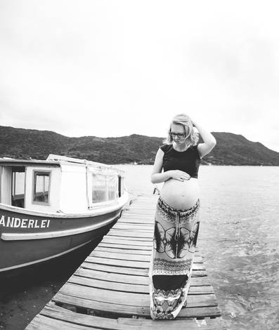 Gestante de Doce espera de Vicente