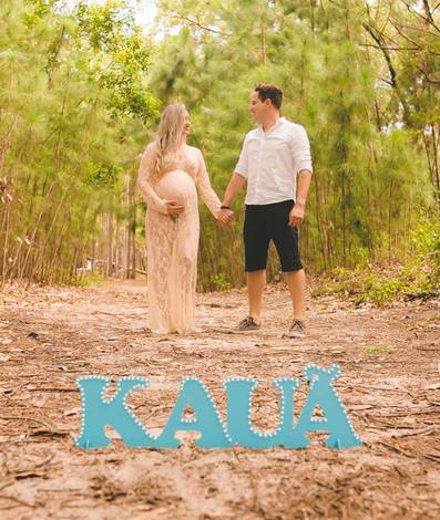 Gestante de Doce Espera de Kauã