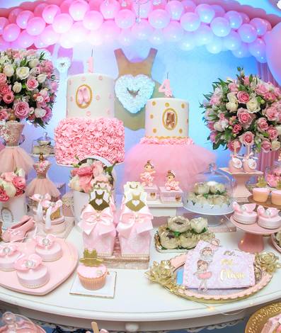 Festa Infantil de 1 ano da Alice, 4º Ano da Olívia