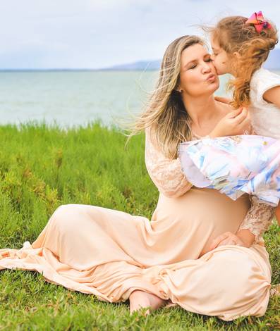 Gestante de Esperando Catarina