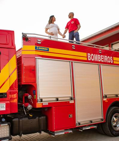 Gestante de Márcia e Eduardo a espera do Benício