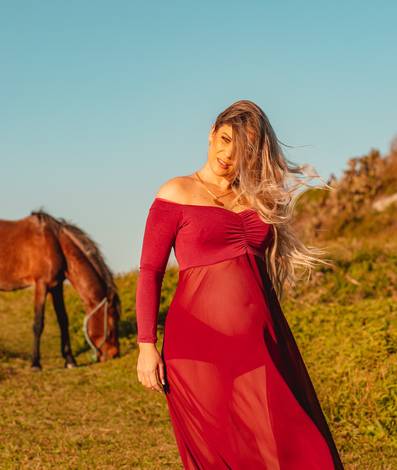 Gestante de Doce espera do Gabriel