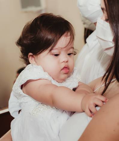 Infantil de Batizado Maria Raquel