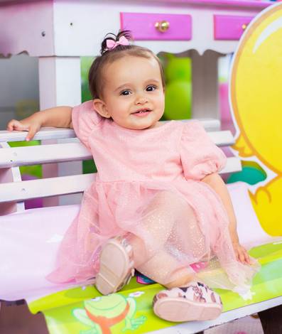 Aniversário de Heloisa faz 1! 