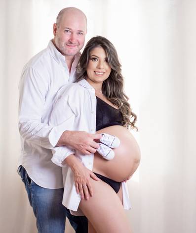 Gestante  de Ensaio Cris e Pedro - À espera de Antony 