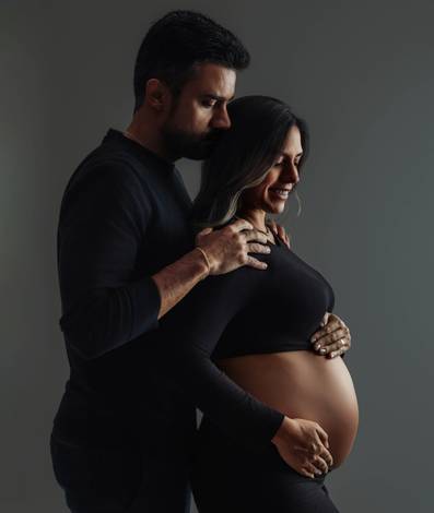 Gestante Estúdio de Ensaio Gestante Graziele