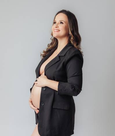 Gestante Estúdio de Ensaio Gestante Manuela