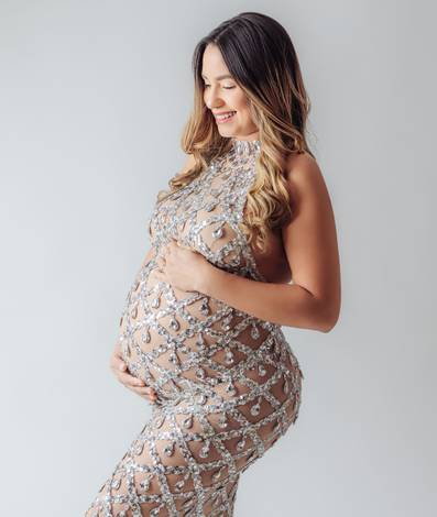Gestante Estúdio de Ensaio Gestante Alexsandra