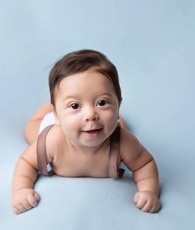 Acompanhamento de bebês de Ensaio Mateus - 3 meses