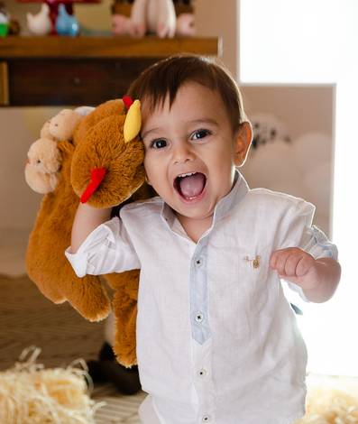 Festas infantis de Emanuel_1aninho