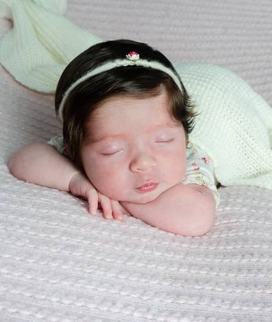 Newborn de Elisa 23 dias