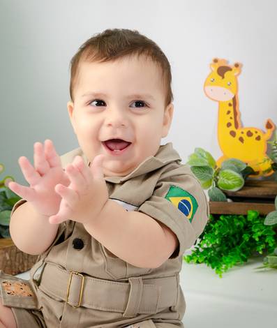 Cake Smash de Filipe fez 1 aninho