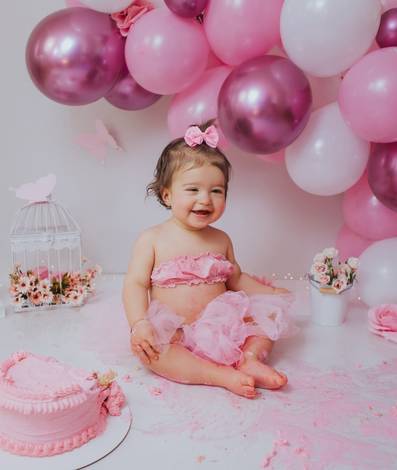 Smash the Cake de Lívia | 1 Aninho