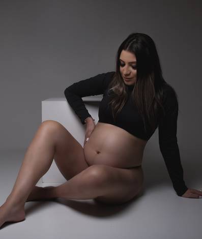 Gestante de A espera de Alice