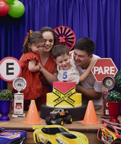 Aniversário Infantil        de Benjamin fez 5 