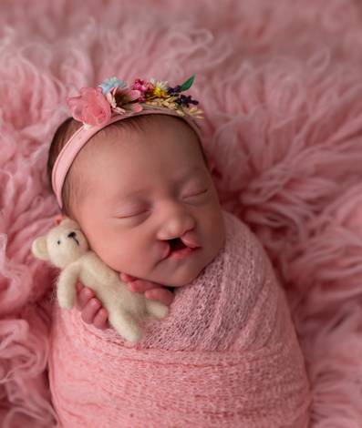 Newborn de Maria Cecília - 17 dias 