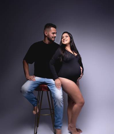 Gestante de A espera de Cecília 