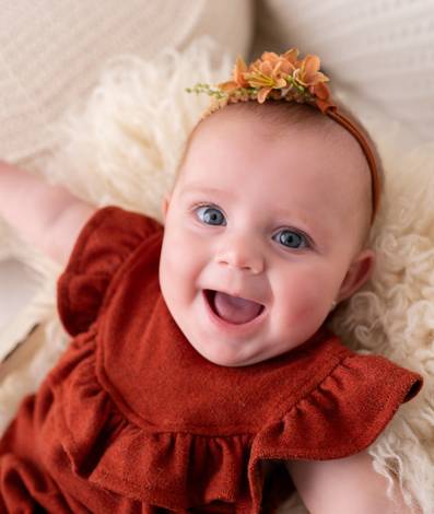 Acompanhamento Mensal de Isis 4 meses 