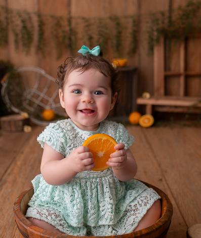 Acompanhamento Mensal de Lara 8 meses 