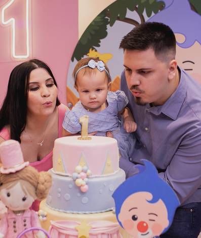 Aniversário Infantil        de Antonella faz 1