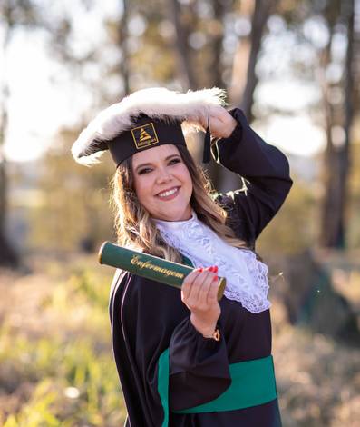 Ensaio Feminino  de Sessão Externa Pré Formatura - Sheila Enfermagem