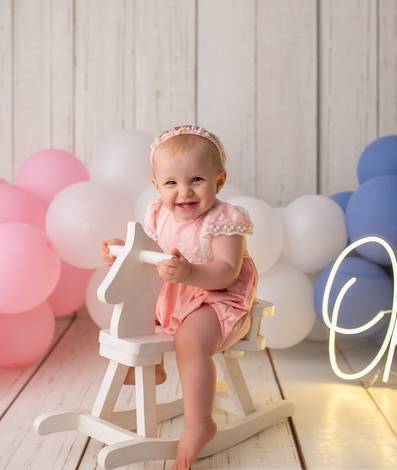 Smash the Cake / Pré Aniver de Pré 1 ano - Acompanhamento Alice